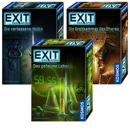 Kosmos Exit Spiele Reihenfolge